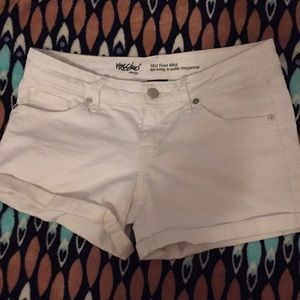 white shorts from target